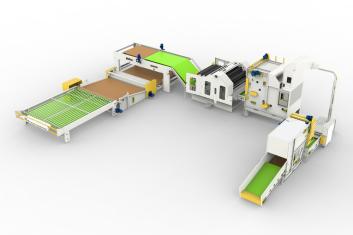 خط إنتاج اللحف HJBR-1230*1850